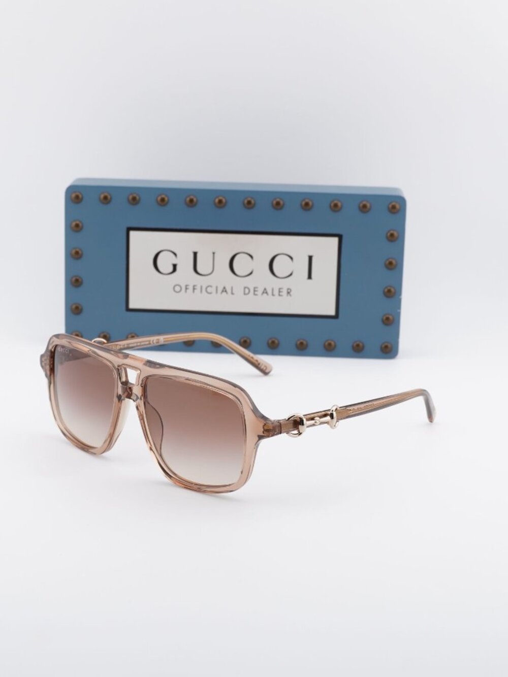 Gucci GG2052S 010 Square Women Sunglasses - Brown